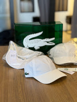 BONÉ LACOSTE SPORT BRANCO 100% ORIGINAL