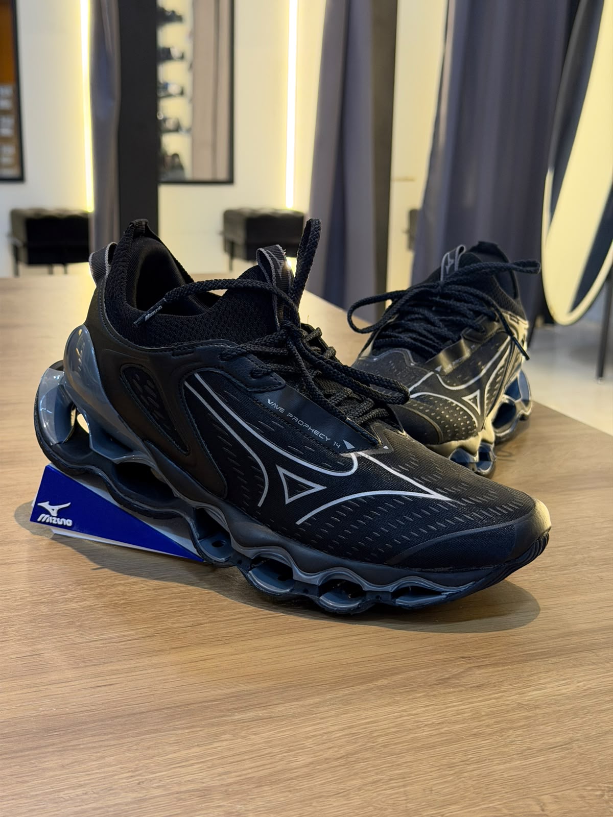 TÊNIS MIZUNO PRO 14 PRETO ALL BLACK