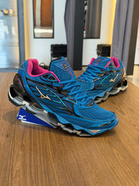 TÊNIS MIZUNO PRO 6 AZUL / ROSA