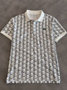 POLO LACOSTE  MONOGRAMA BRANCA