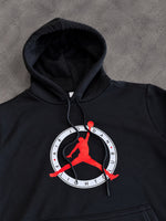 BLUSA DE MOLETOM JORDAN PRETA