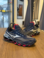 TÊNIS MIZUNO PRO 15 AZUL M/VERMELHO
