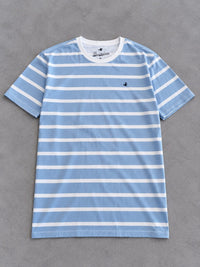CAMISETA BROOKSFIELD AZUL BB LISTRA BRANCA