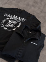 BLUSA BALMAIN IMPORTADA PRETA/BRANCA