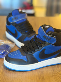 TÊNIS NIKE BOROUG MID AZUL/PRETO