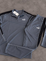 CONJUNTO PUMA DRY CINZA