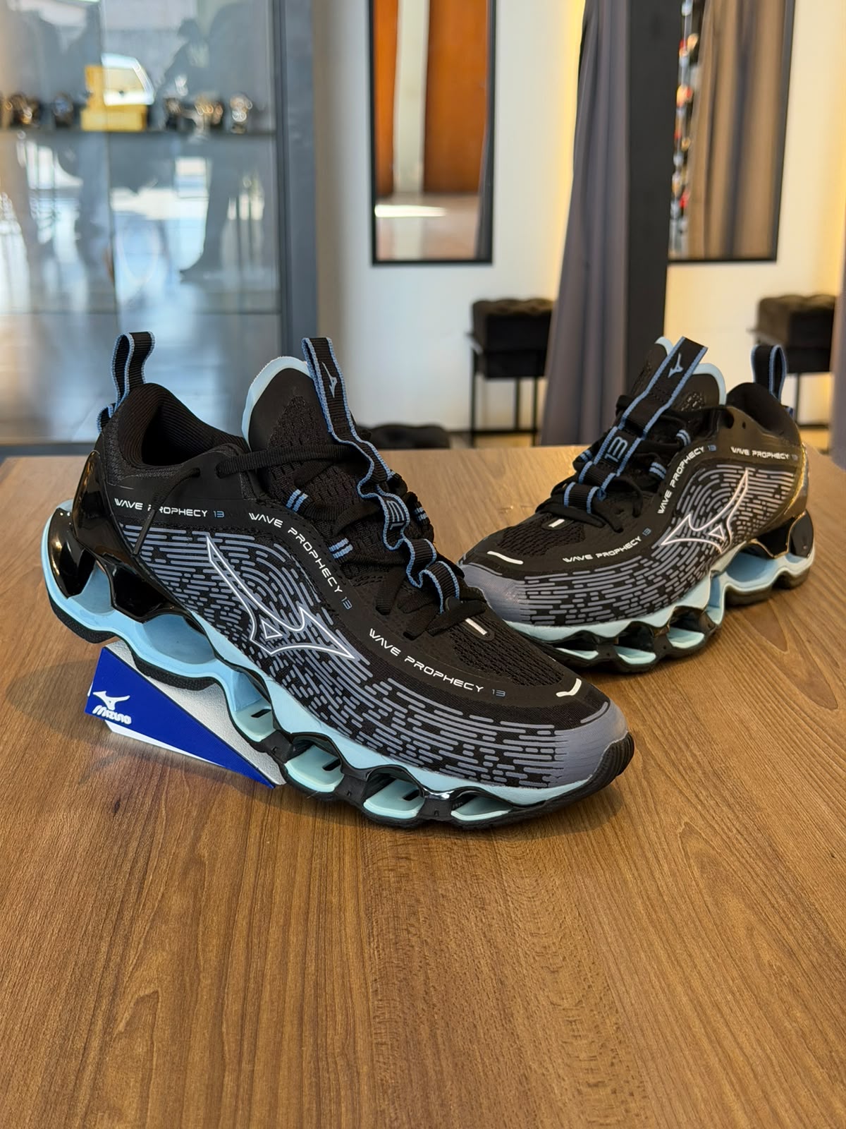 TÊNIS MIZUNO PRO 13 AZUL/PRETO