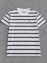 CAMISETA BROOKSFIELD BRANCA LISTRA PRETA