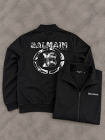 BLUSA BALMAIN IMPORTADA PRETA/BRANCA