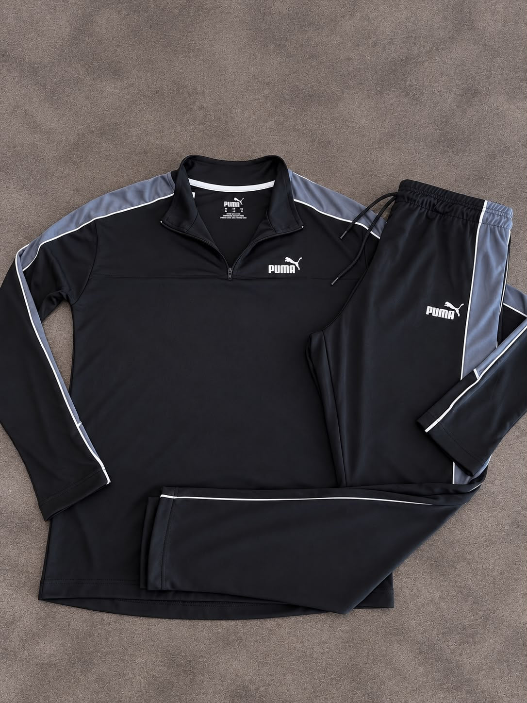CONJUNTO PUMA DRY PRETO