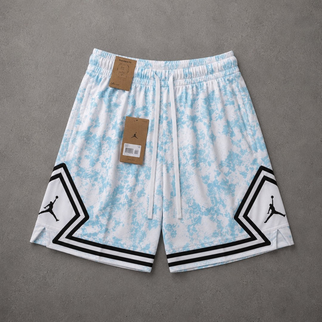 BERMUDA JORDAN AZUL/BRANCA CLARA