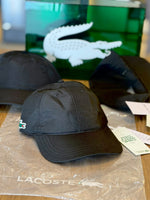 BONÉ LACOSTE SPORT PRETO 100% ORIGINAL