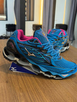 TÊNIS MIZUNO PRO 6 AZUL / ROSA