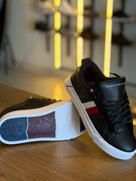 TÊNIS TOMMY DINO PRETO/BRANCO