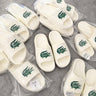 CHINELO SLIDE LACOSTE  BRANCO