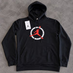 BLUSA DE MOLETOM JORDAN PRETA