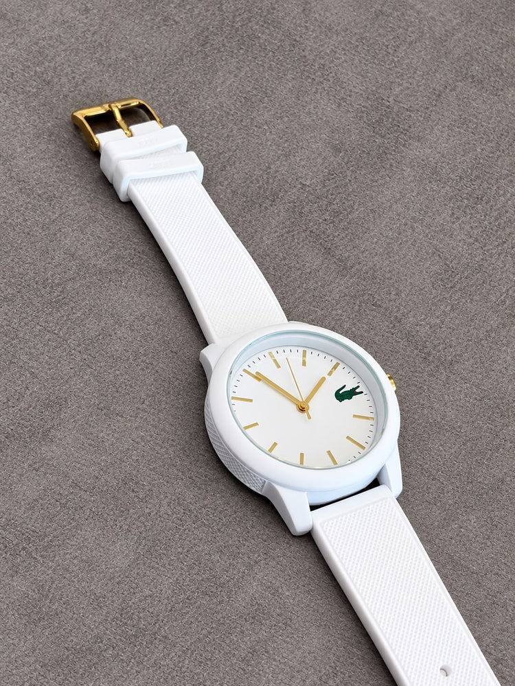 RELÓGIO LACOSTE TRADICIONAL BRANCO